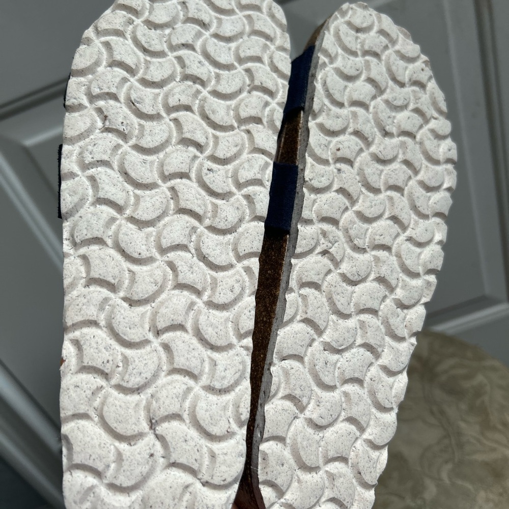 Biostep Women’s Navy Blue Slide Sandals - Comfortable Casual Footwear Sz 8 - Picture 6 of 9